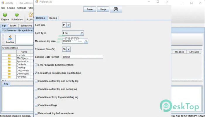تحميل برنامج Hitek AbleFTP  14.04 برابط مباشر