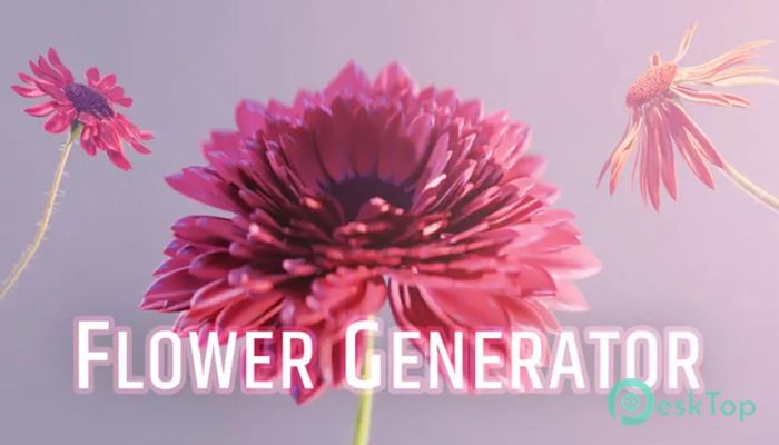 Blender Market - Flower Generator   1.1 Tam Sürüm Aktif Edilmiş Ücretsiz İndir