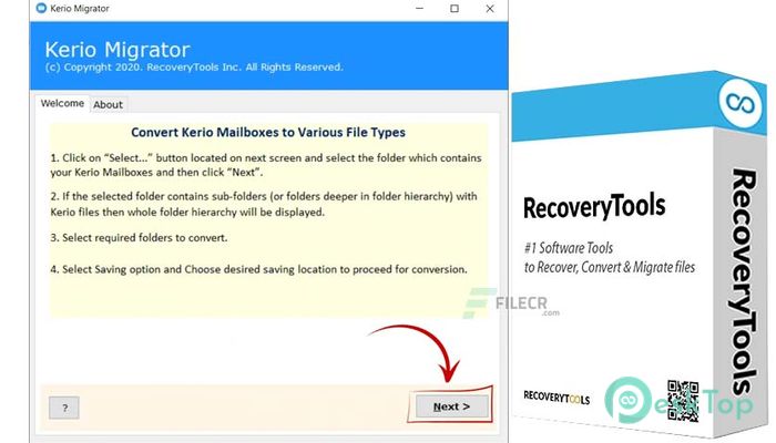  تحميل برنامج RecoveryTools Kerio Migrator 12.0 برابط مباشر