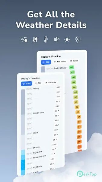 Rainbow Weather: Storm Radar 3.3.0 APK MOD Descarga gratuita completa