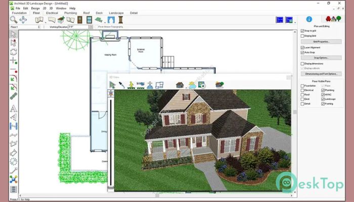 Download Avanquest Architect 3D Landscape Design 20.0.0.1033 Free Full Activated