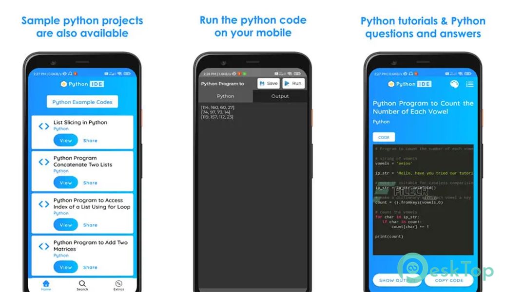 Python IDE Mobile Editor Pro 1.5.3 build 54 APK MOD Tam Ücretsiz İndir