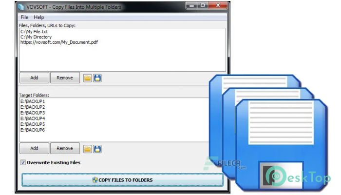  تحميل برنامج VovSoft Copy Files Into Multiple Folders  6.7 برابط مباشر