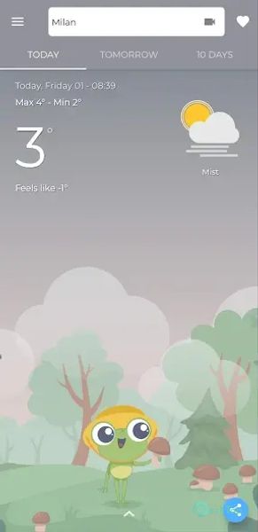 TheFrog: Weather app 7.5.0 APK MOD 完整免费下载