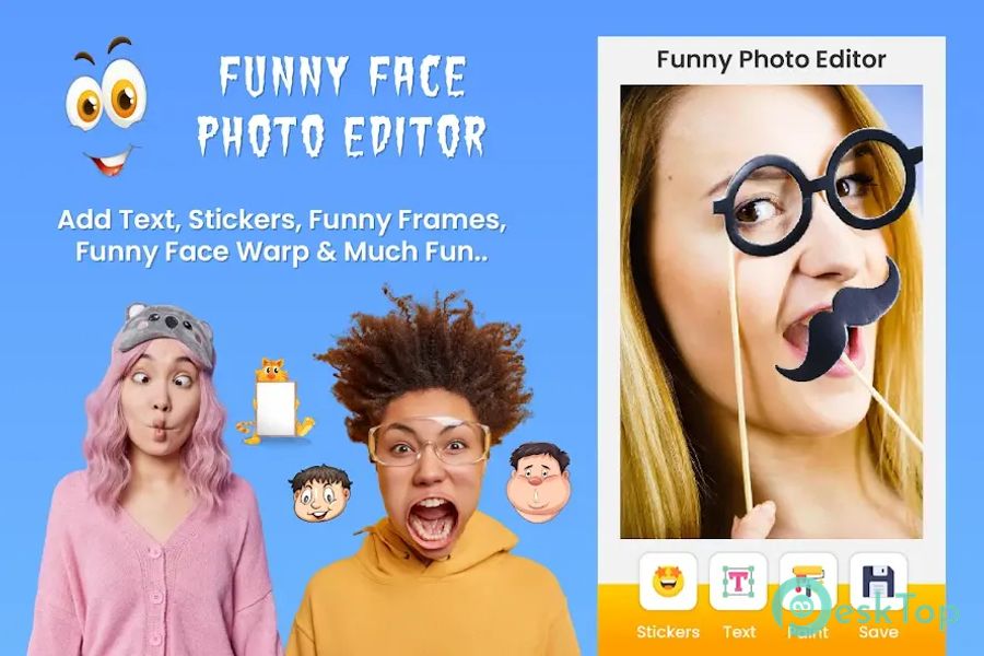 Funny Photo Editor & Face Warp