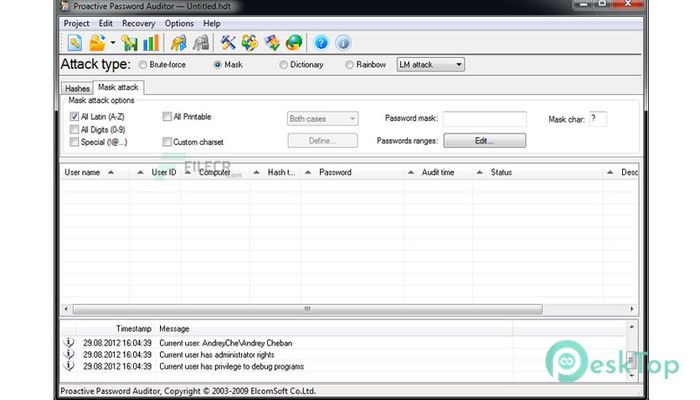 下载 Elcomsoft Proactive Password Auditor Unlimited 2.08.64 免费完整激活版