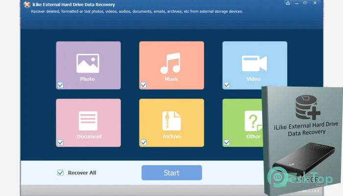 Download iLike External Hard Drive Data Recovery 9.0 Free Full Activated