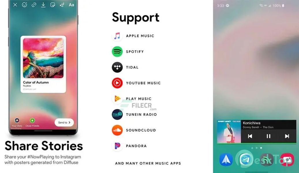 Diffuse – Apple Music Live Wallpaper