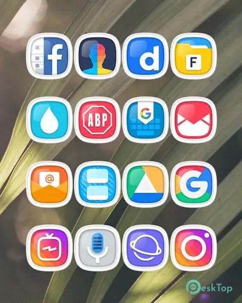 Kamsa Squircle - Icon Pack 71 APK MOD تحميل مجاني كامل