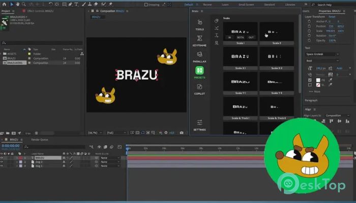 Brazu for After Effects 1.0.3 Tam Sürüm Aktif Edilmiş Ücretsiz İndir
