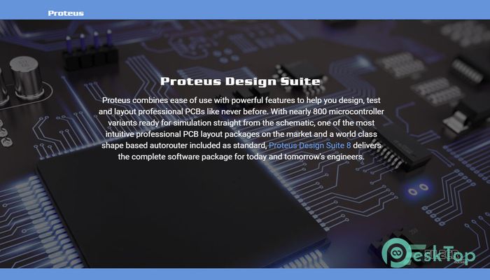 Proteus Professional 8.13 SP0 Build 31525 Tam Sürüm Aktif Edilmiş Ücretsiz İndir