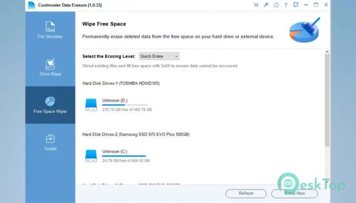 تحميل برنامج Coolmuster Data Erasure 1.0.33 برابط مباشر
