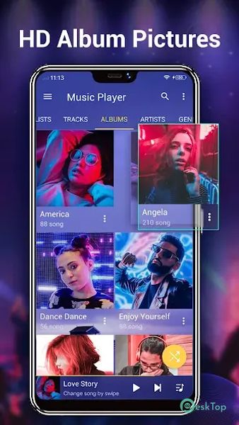 Music Player for Android 6.9.0 APK MOD تحميل مجاني كامل