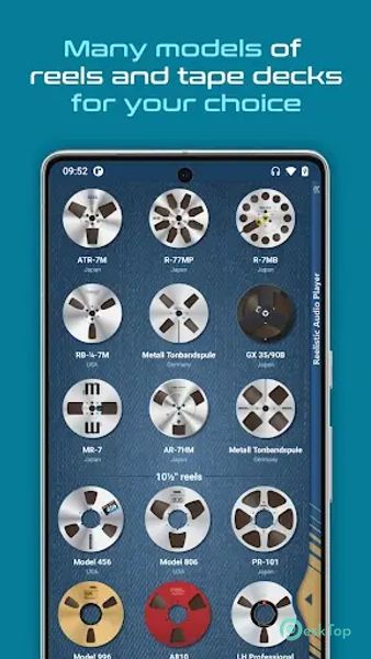 Reelistic Audio Player 1.1.2 APK MOD تحميل مجاني كامل