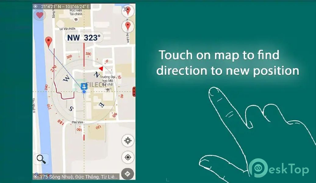 Télécharger Compass Coordinate v3.1.146 APK MOD Gratuitement et Complet