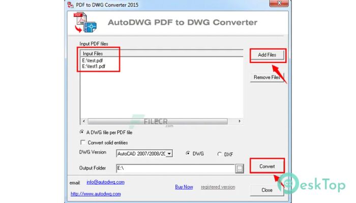 Download AutoDWG PDF to DWG Converter Pro 2022  v4.5 Free Full Activated
