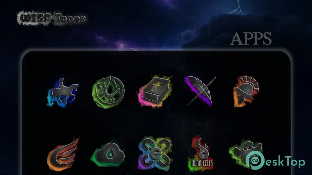Wisp - Dark Icon Pack 1.0.4 APK MOD Tam Ücretsiz İndir