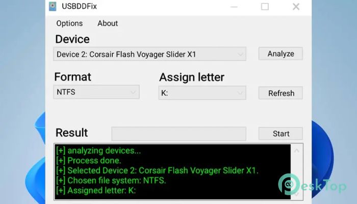 Télécharger USB DD Fixer 1.2 Gratuitement Activé Complètement