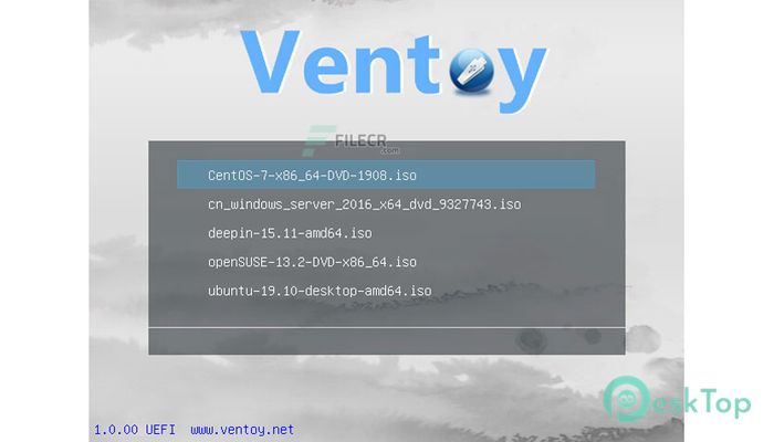  تحميل برنامج Ventoy + Live CD 1.0.80 برابط مباشر