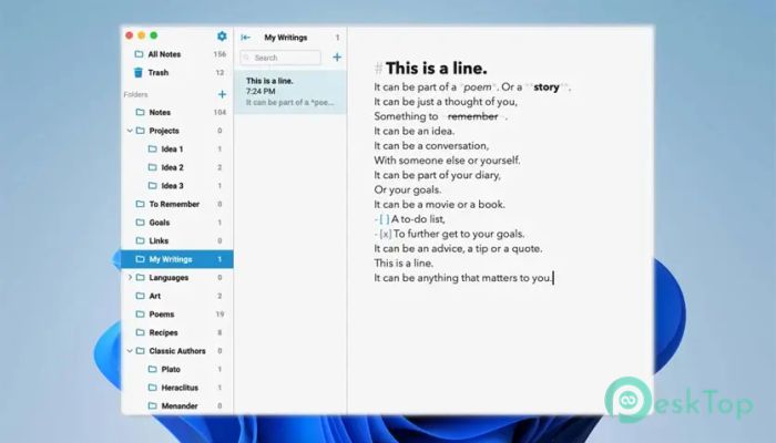 تحميل برنامج Notes Foss 2.3.1 برابط مباشر