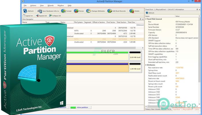 Active Partition Manager 23.0.0.1 完全アクティベート版を無料でダウンロード