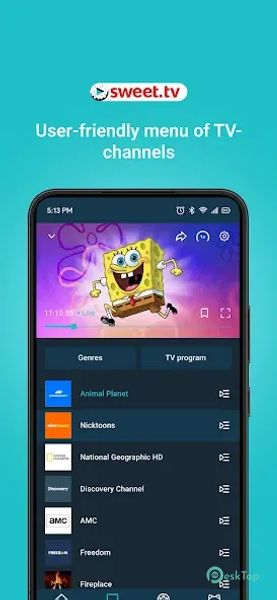 SWEET.TV - TV and movies 2.21.1 APK MOD मुफ्त पूर्ण डाउनलोड