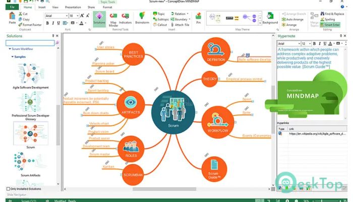 ConceptDraw MINDMAP 15.0.0.275 Tam Sürüm Aktif Edilmiş Ücretsiz İndir