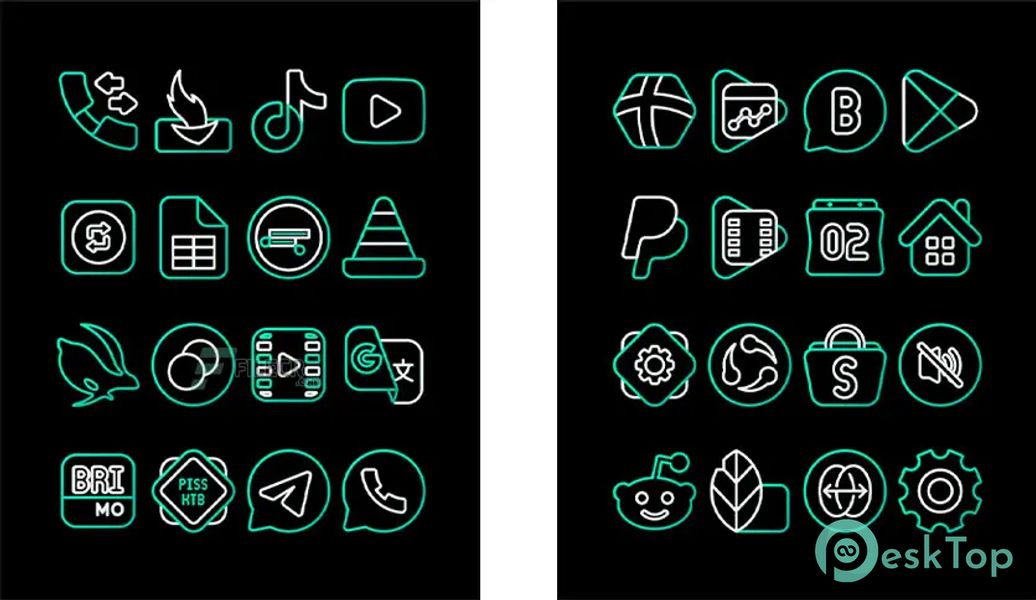 Nambula Tosca – Lines Icon Pack