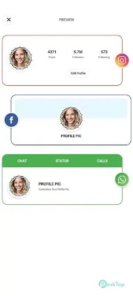 PicRING - DP Maker, Frames 2.1 APK MOD تحميل مجاني كامل