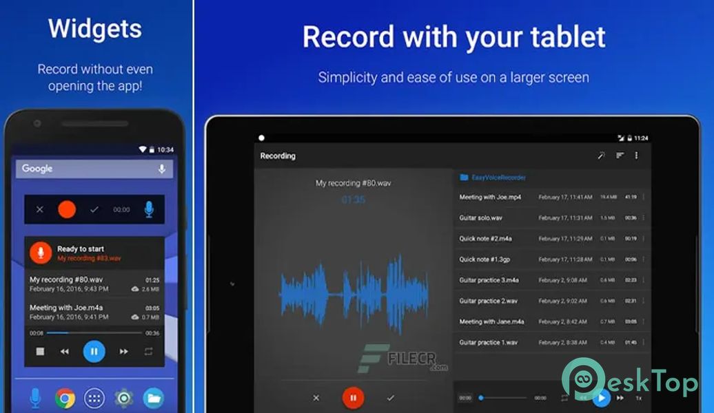 Easy Voice Recorder Pro 2.9.3 APK MOD تحميل مجاني كامل