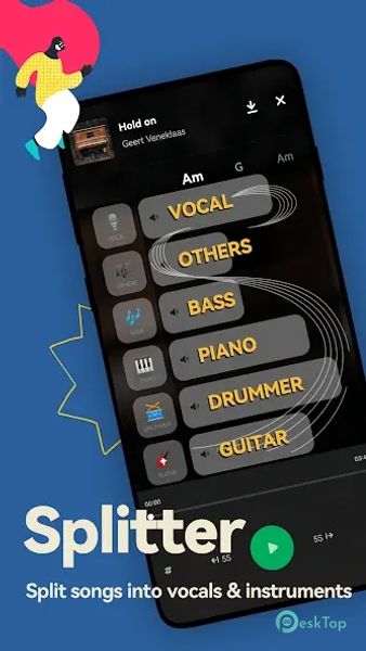 Splitter: Vocal Remover & More 1.2.22 APK MOD تحميل مجاني كامل