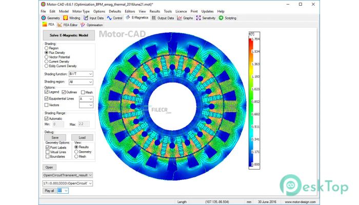 Download ANSYS Motor-CAD  15.1.2 Free Full Activated