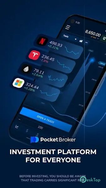 Pocket Broker - trading 1.252 APK MOD Tam Ücretsiz İndir