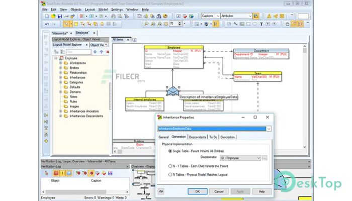 Download Toad Data Modeler 7.3.0 Free Full Activated