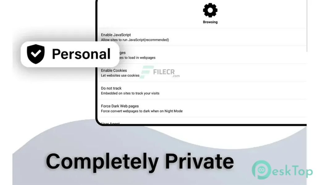 Private Browser – Incognito v60.9.72 APK MOD Полная бесплатная загрузка