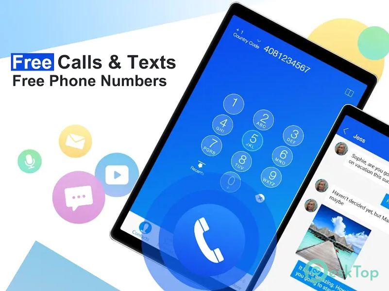 Unlimited Texting, Calling App 6.3.7 APK MOD تحميل مجاني كامل
