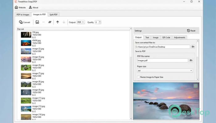 تحميل برنامج TweakNow Snap2PDF 1.0.1 برابط مباشر