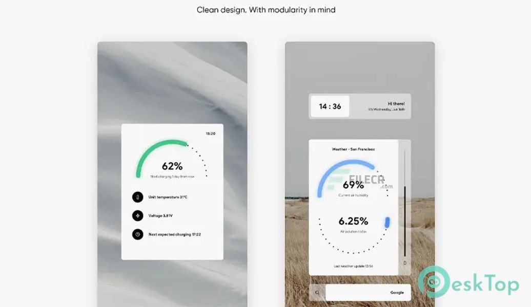 Velar KWGT v2.0 APK MOD Полная бесплатная загрузка