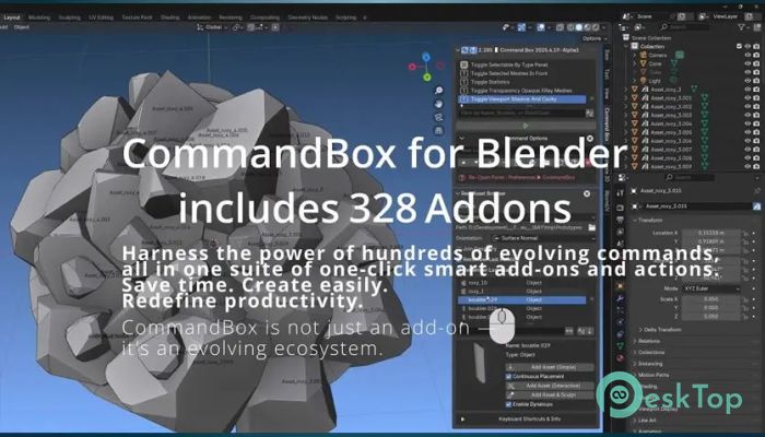 Descargar Blender Market - Command Box 2025.8.19 Completo Activado Gratis