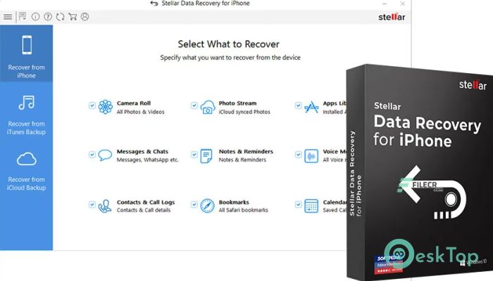 Download Stellar Data Recovery for iPhone 5.0.0.6 Free Full Activated