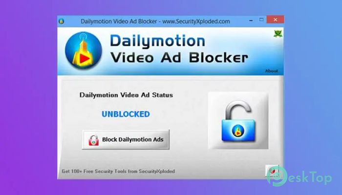 Dailymotion Video Ad Blocker 1.0.0 完全アクティベート版を無料でダウンロード