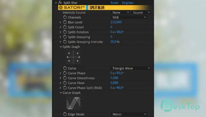 تحميل برنامج Aescripts - Split Blur 1.3.2 برابط مباشر