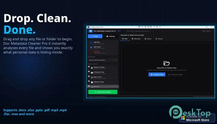 Download Doc Metadata Cleaner Pro X  1.2.0 Free Full Activated
