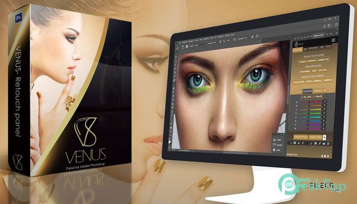 Скачать Venus Retouch Panel 3.0.0 for Adobe Photoshop полная версия активирована бесплатно
