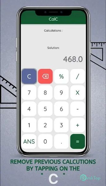 CalC- A Basic Calculator App 1.0.0 APK MOD フル無料ダウンロード