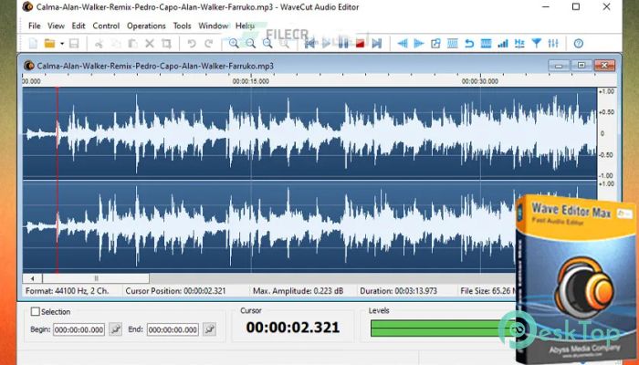 Download Abyssmedia WaveCut Audio Editor  6.4.3.0 Free Full Activated