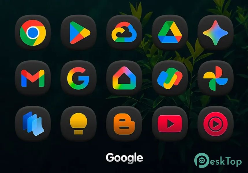 OneDark 3D - Icon Pack 1.2.1 APK MOD मुफ्त पूर्ण डाउनलोड