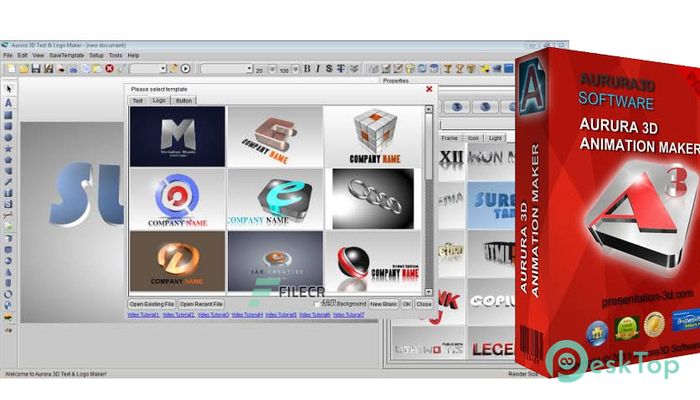 Descargar Aurora 3D Animation Maker 20.01.30 Completo Activado Gratis