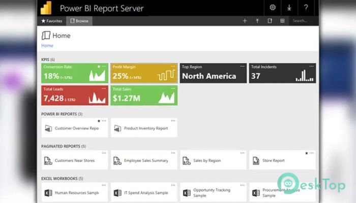 تحميل برنامج Microsoft Power BI Report Server 2024 v15.0.1116.121 برابط مباشر