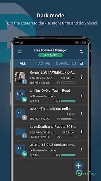 Free Download Manager - FDM 6.19.1 APK MOD Полная бесплатная загрузка